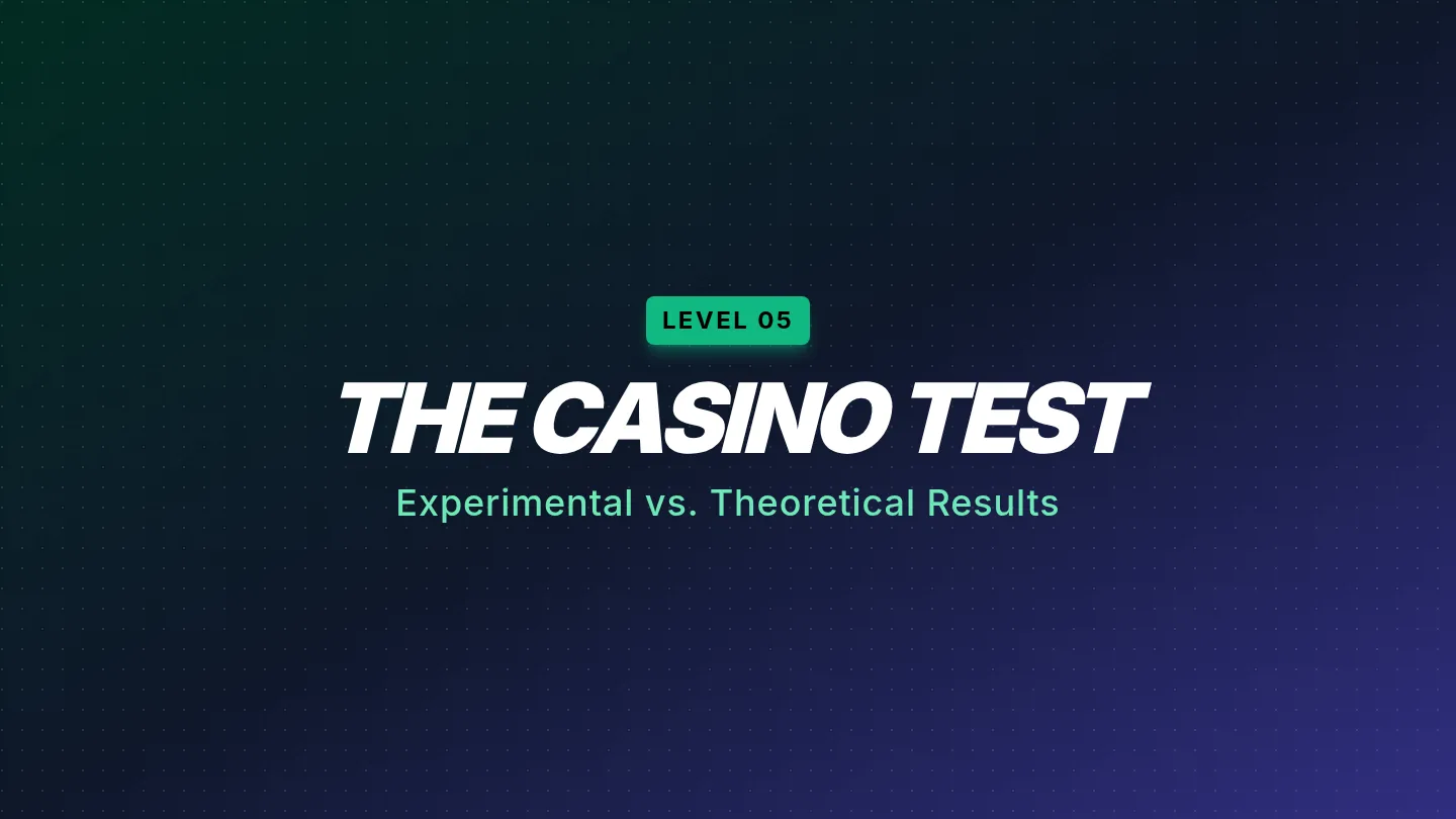 The Casino Test Slides