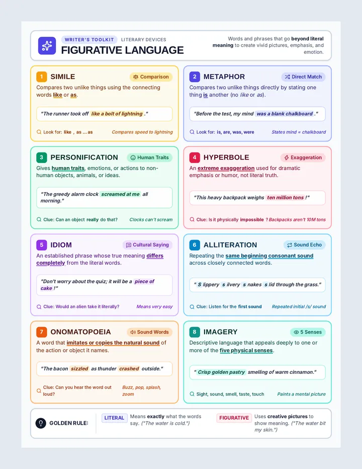 Word Sparks Anchor Chart