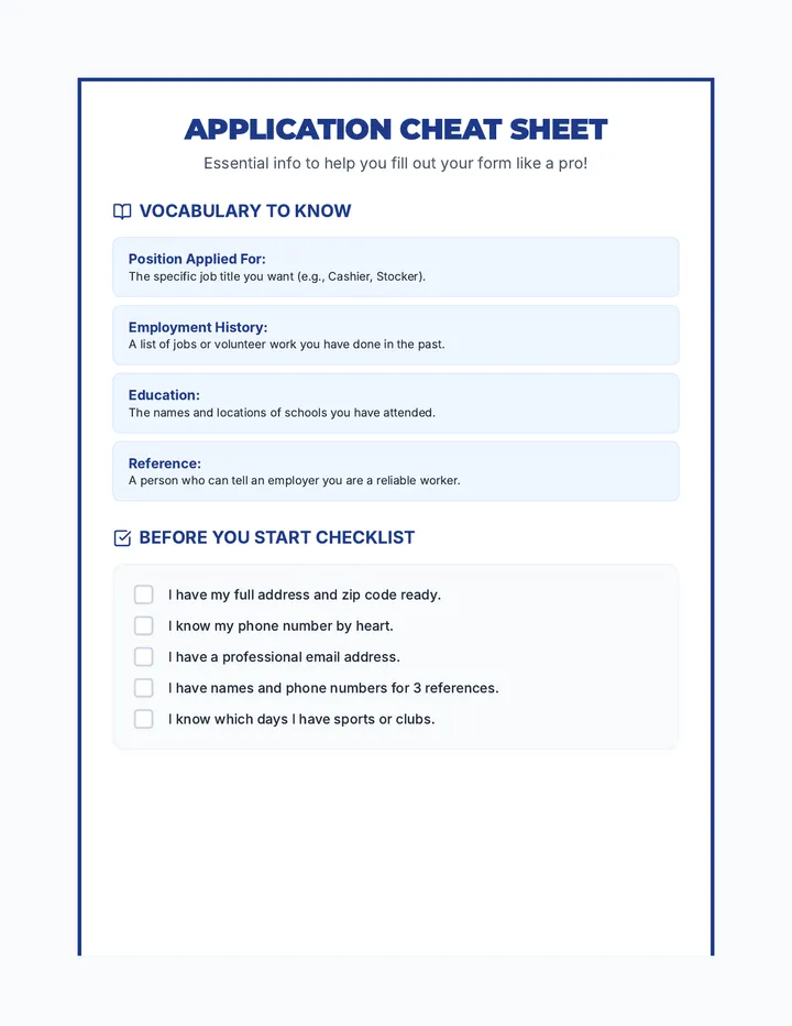 Application Support Guide