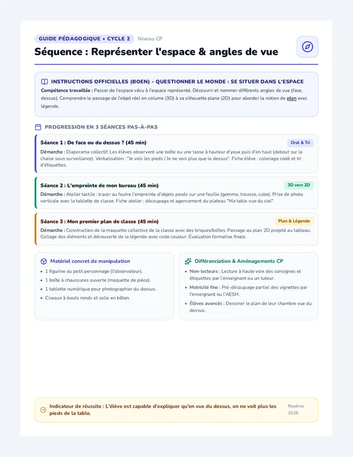 Angles et Vues Guide Enseignant