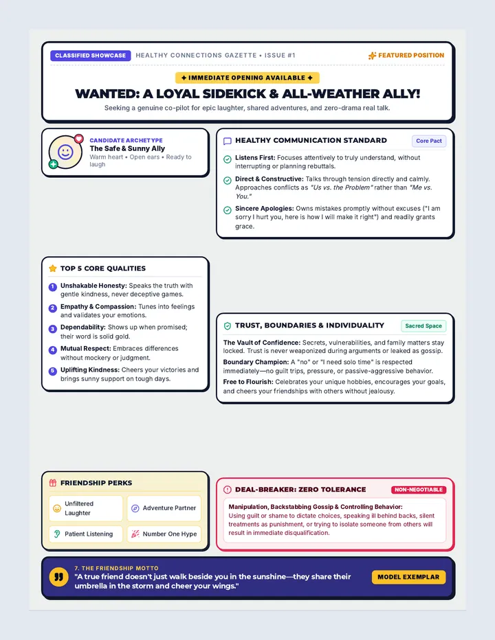 Friend Wanted Ad Project