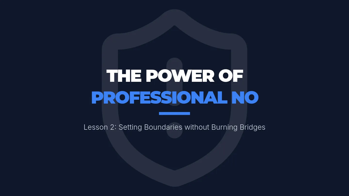 Professional No Slides