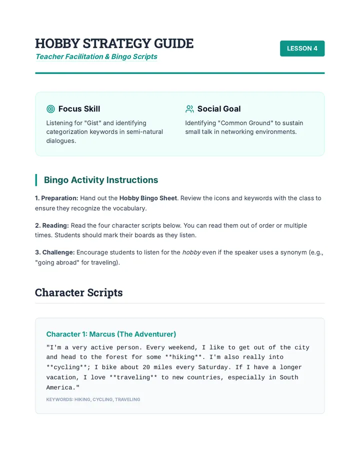 Hobby Strategy Guide