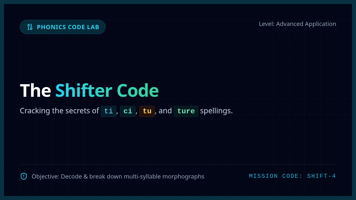 Shifter Code Slides