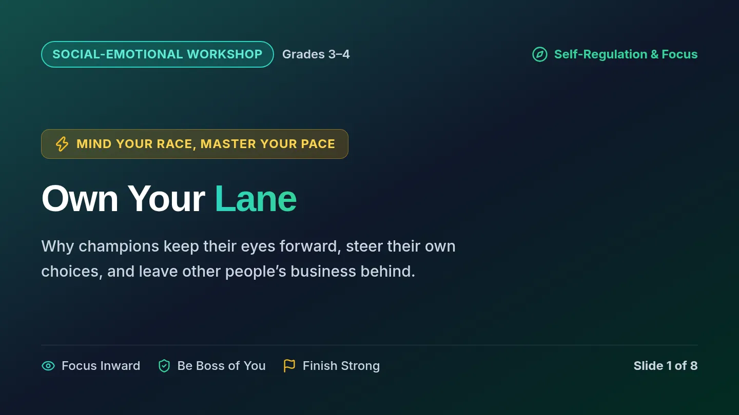 Own Your Lane Slides