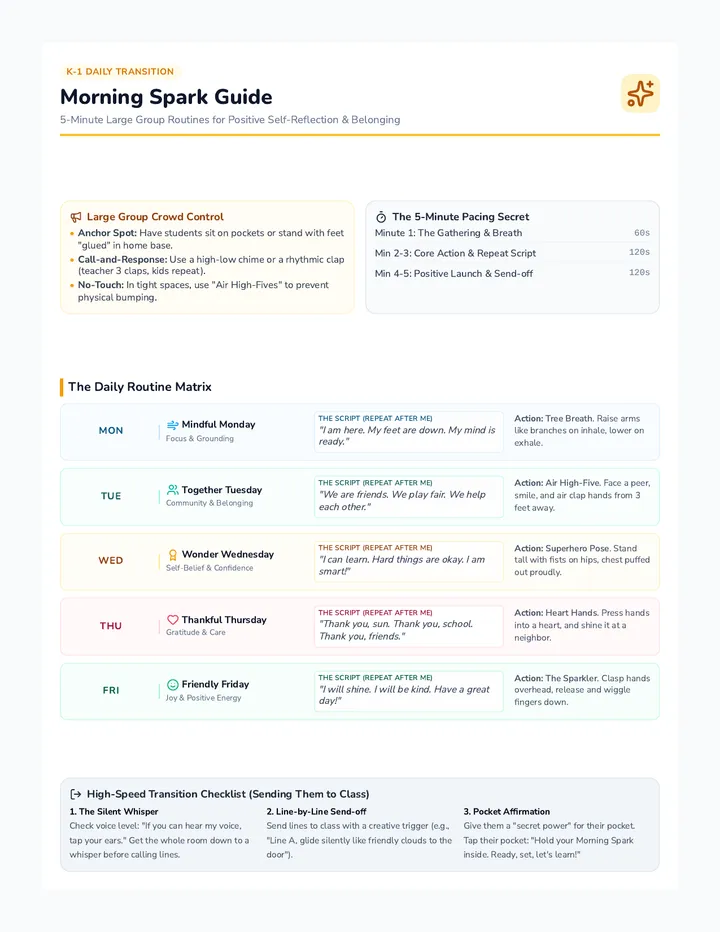 Morning Spark Teacher Guide