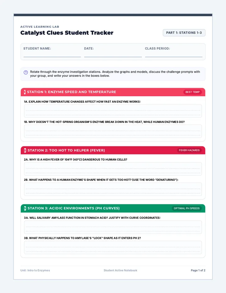 Catalyst Clues Student Tracker