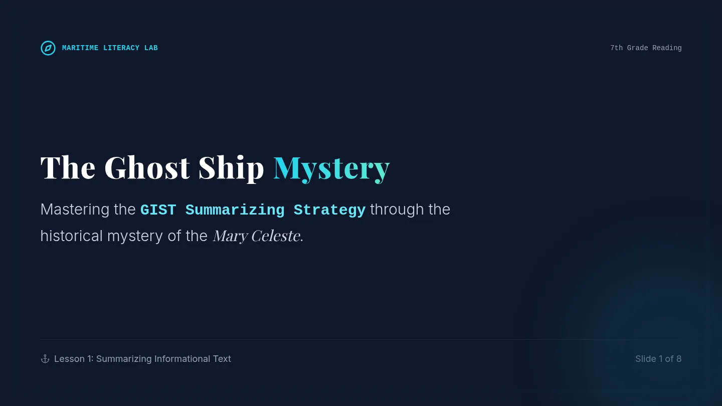 Ghost Ship Slides