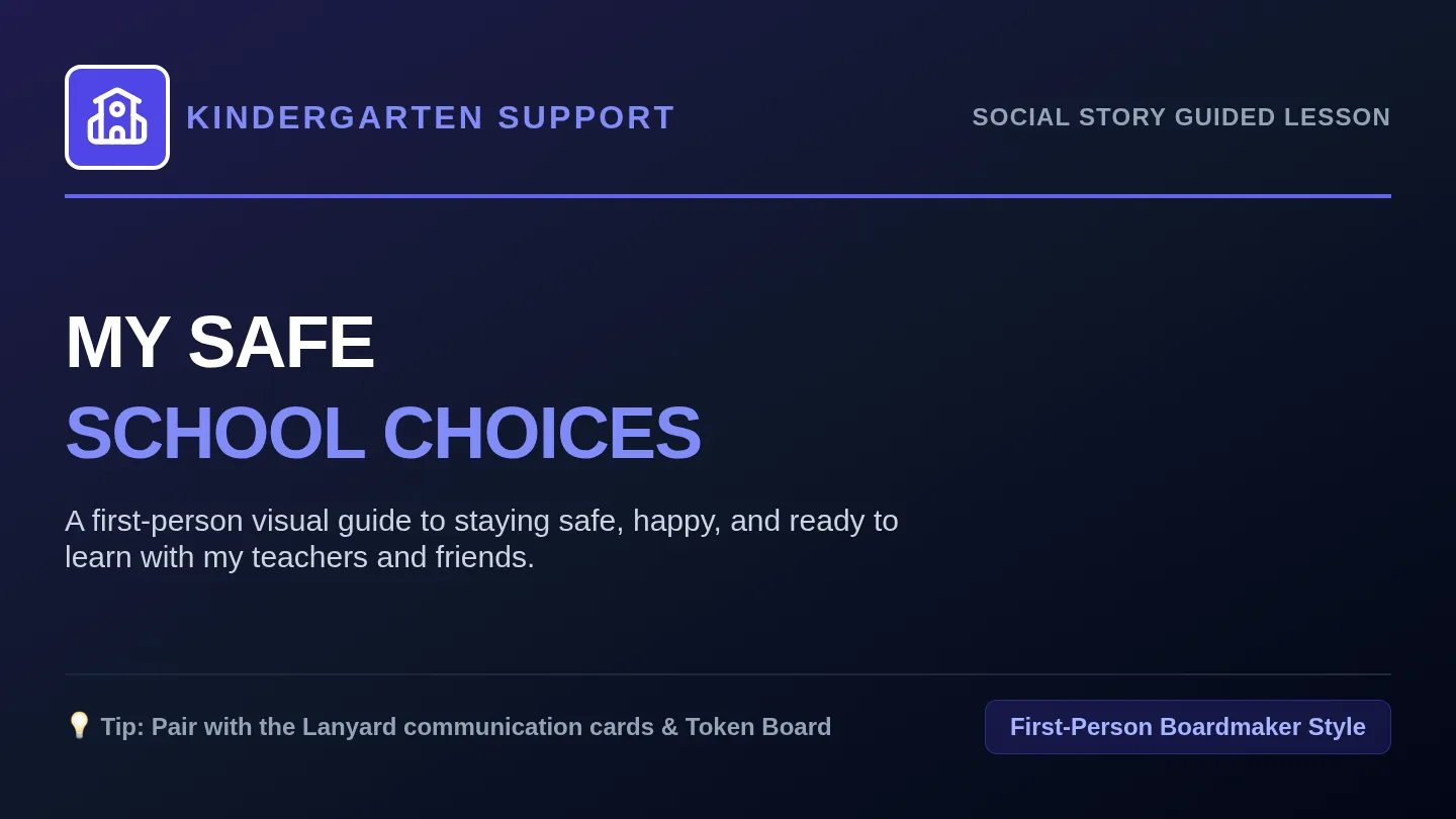 Safe Choices Guided Slides