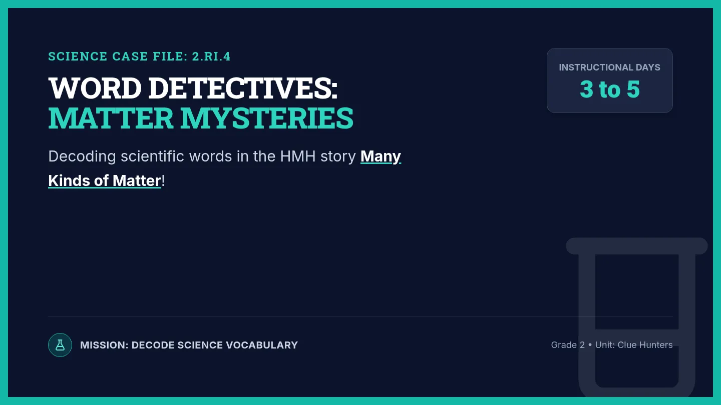 Matter Mysteries Slides