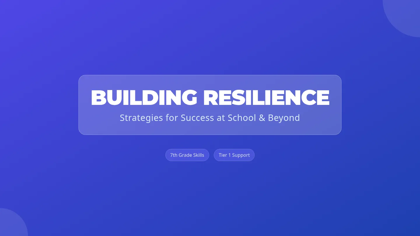 Resilience Power Slides