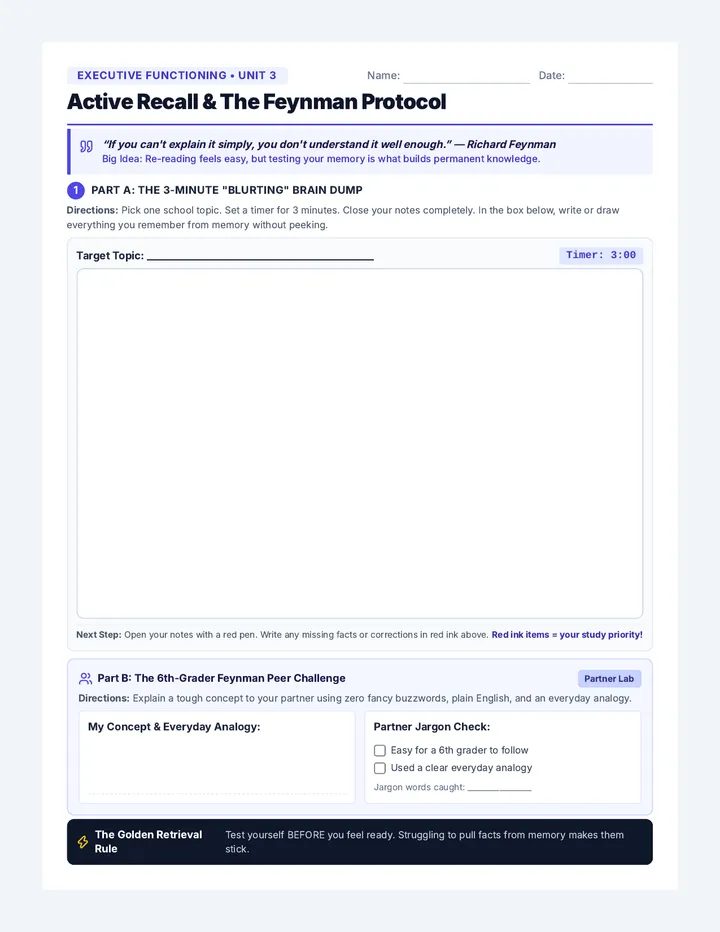 Brain Hacks Student Workbook