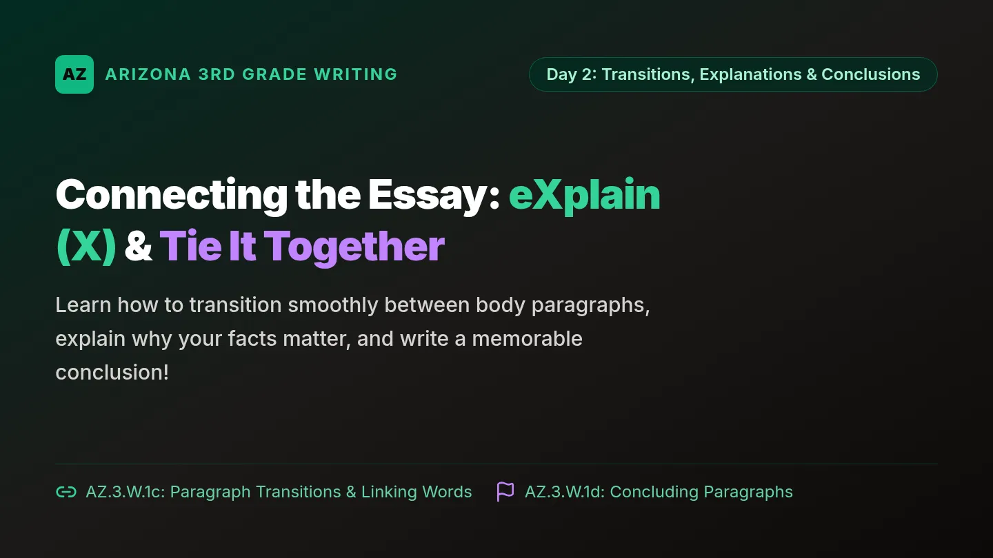 Connect and Conclude Slides