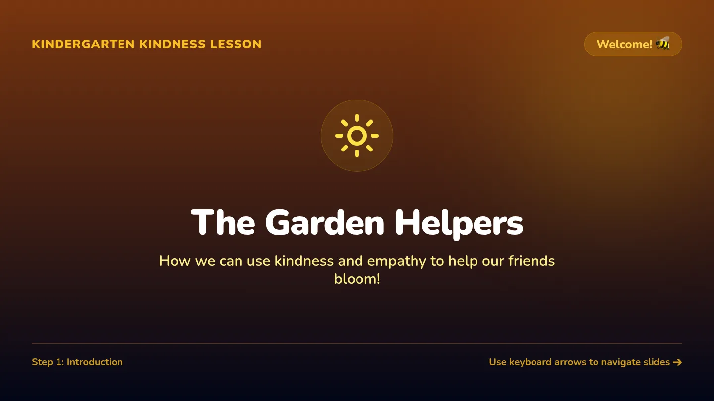 Garden Helpers Slides