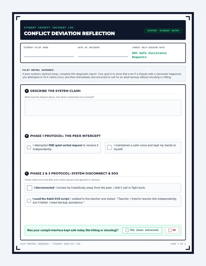Conflict Connection Logs