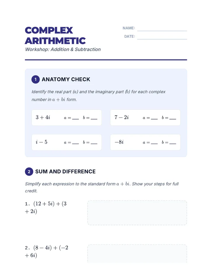 Structure Worksheet