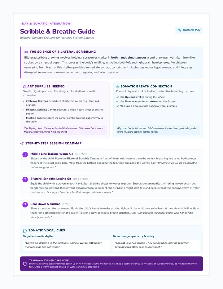 Scribble and Breathe Facilitator Guide