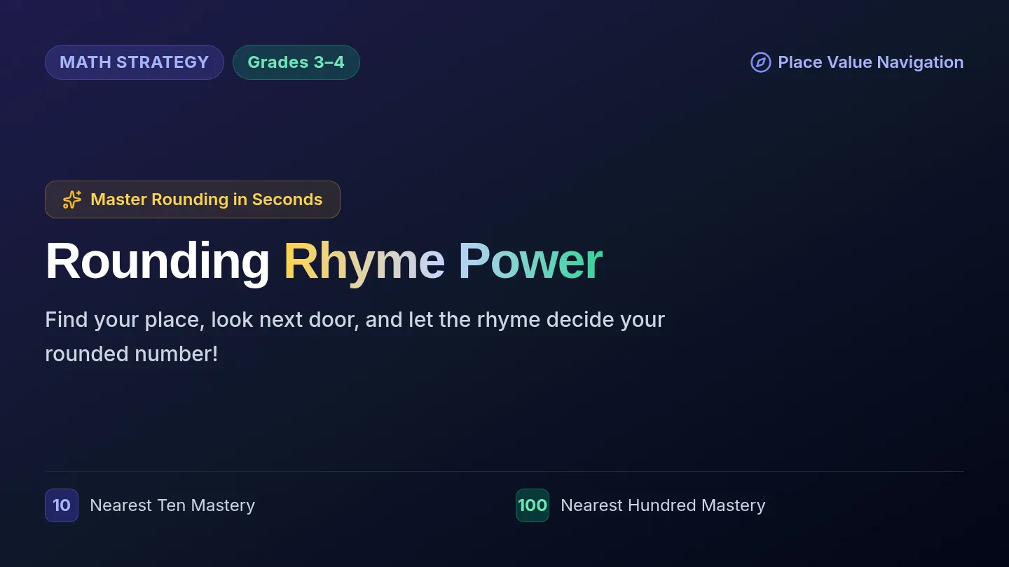 Rounding Rhyme Slides