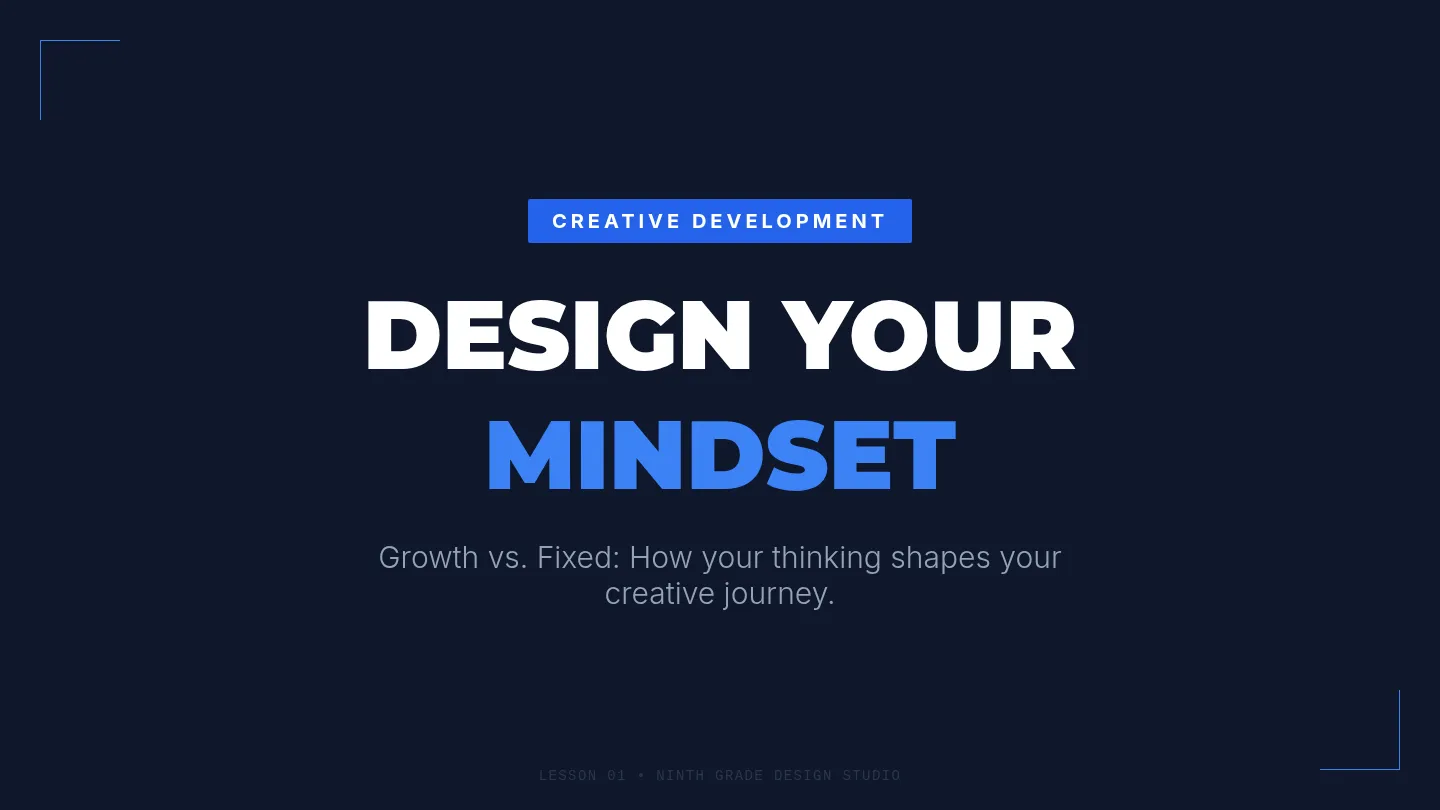 Design Your Mindset Slides