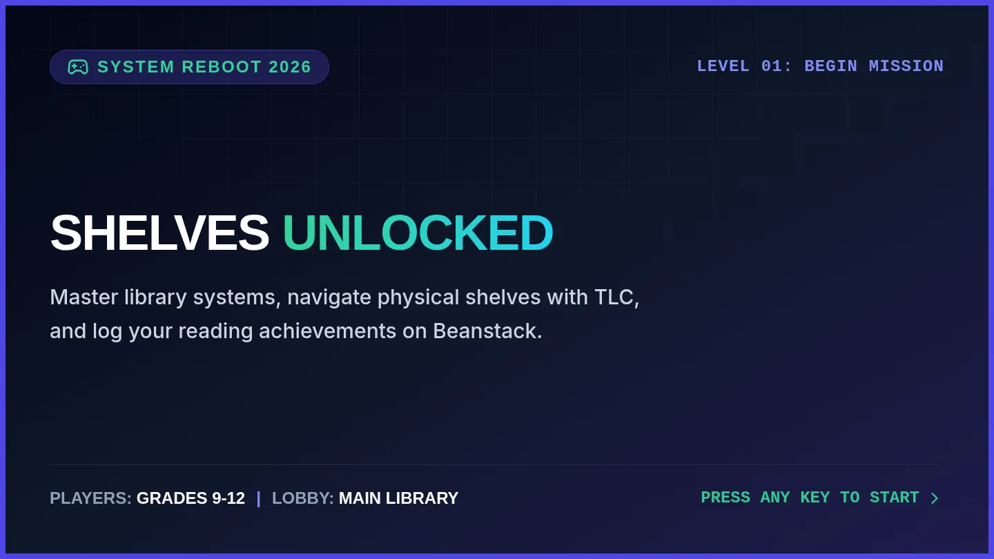 Shelves Unlocked Slide Deck