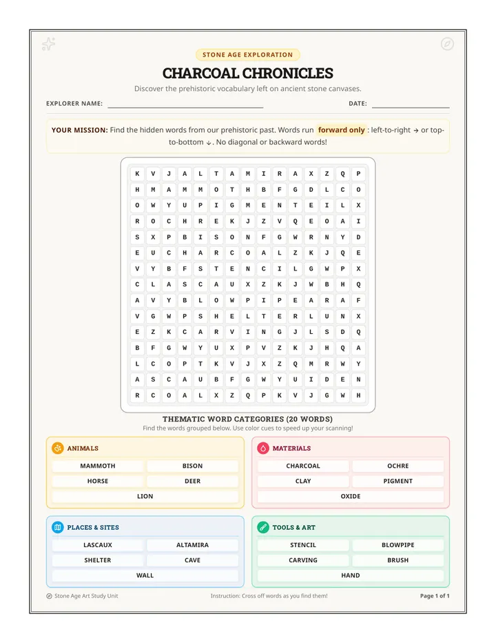Charcoal Chronicles Puzzle