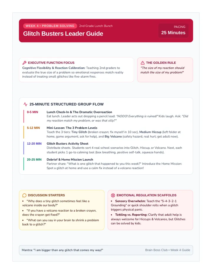 Glitch Busters Leader Guide