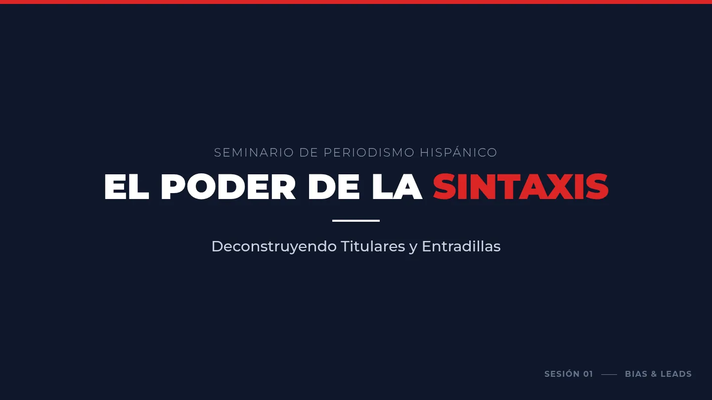 Headline Analysis Slides