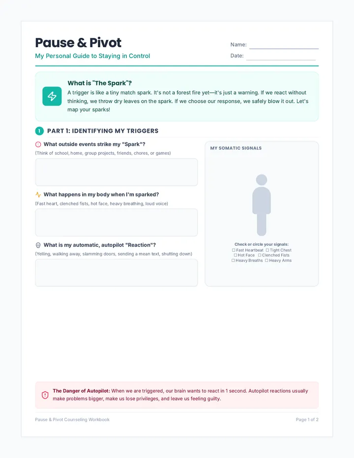 Pause Pivot Student Workbook