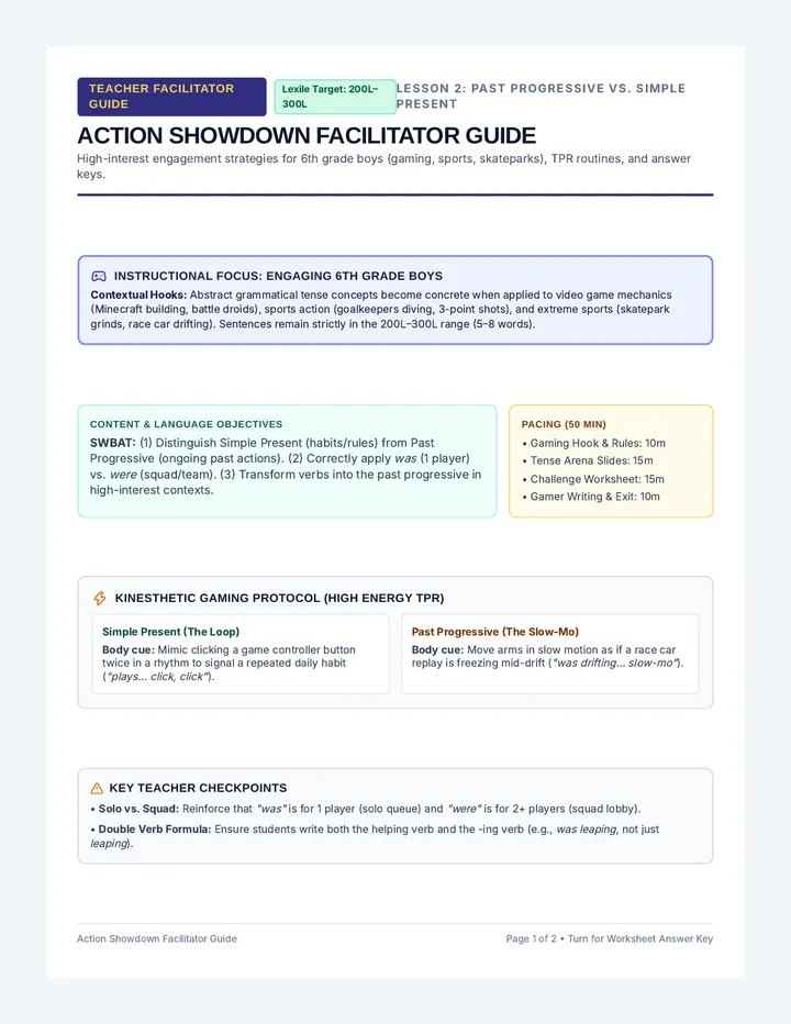 Action Unfolded Facilitator Guide