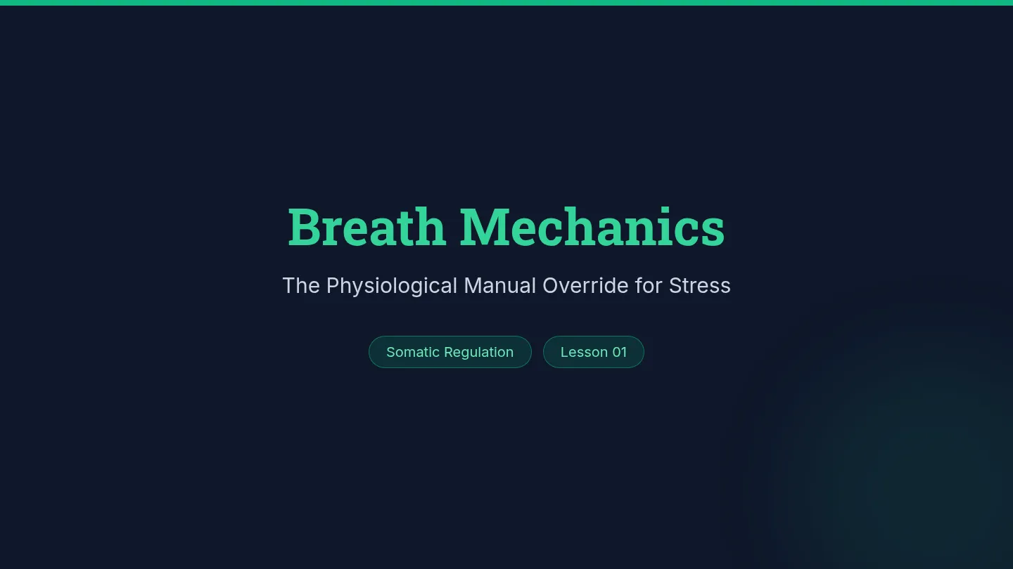 Breath Mechanics Slides