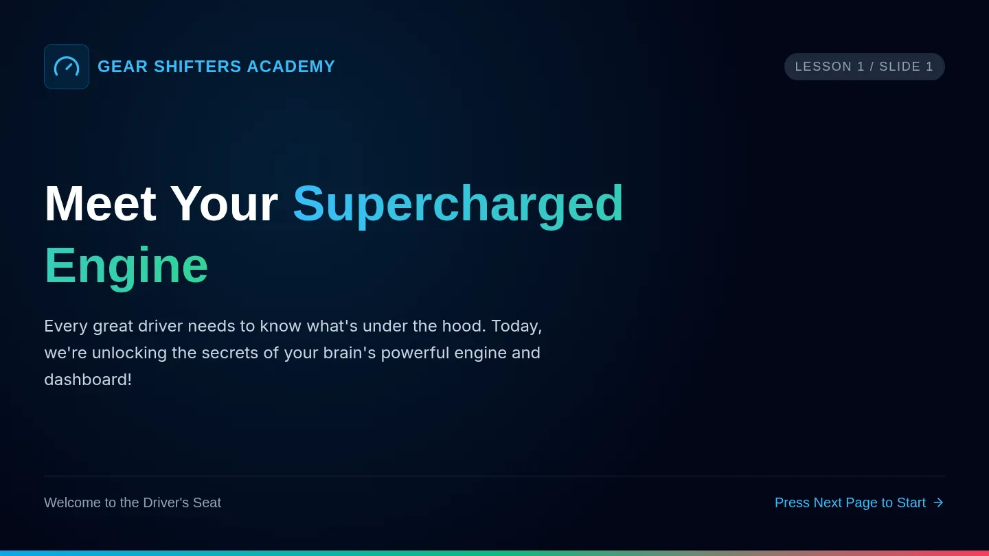 Engine Intro Slides