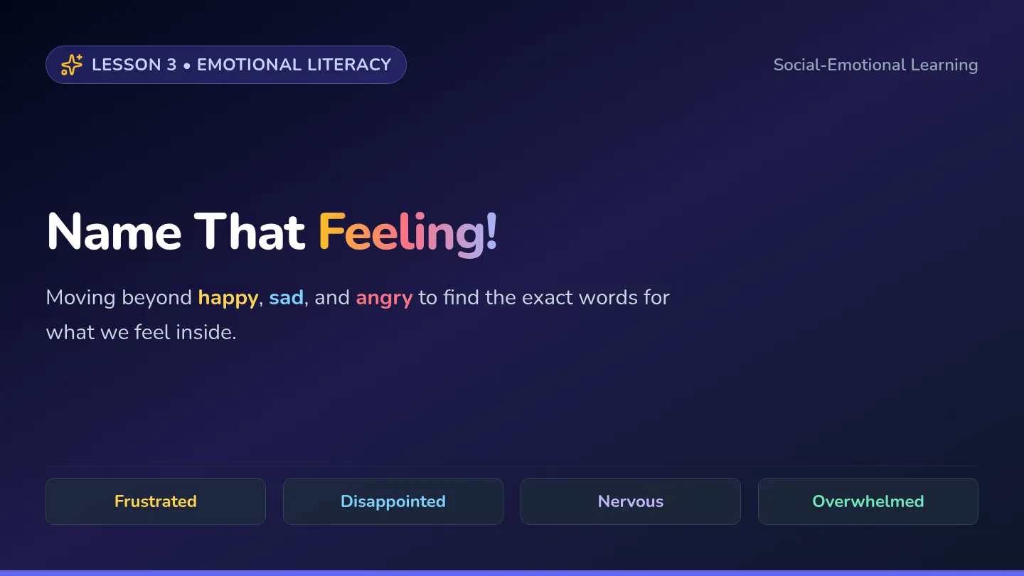Name That Feeling Slides