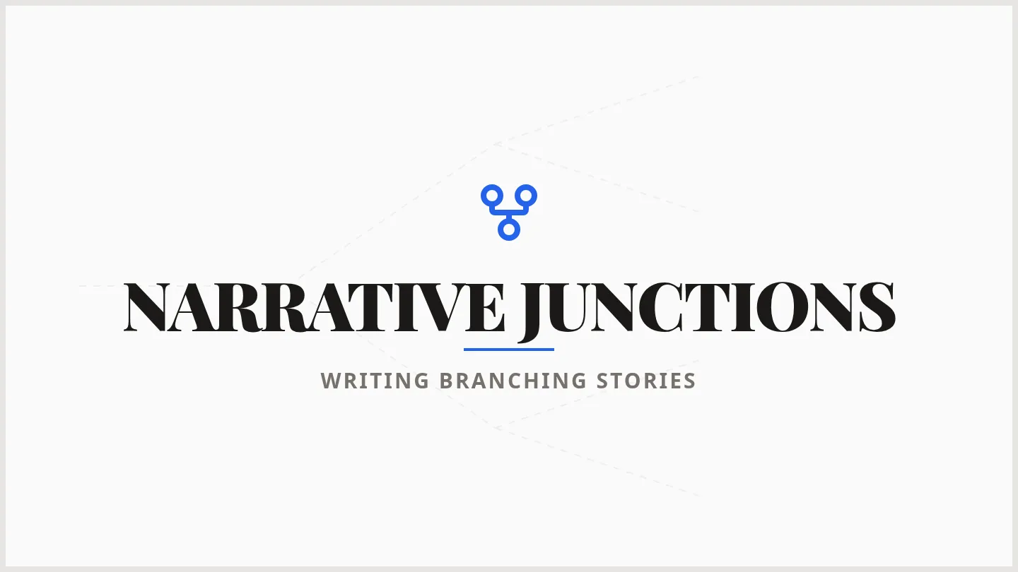 Narrative Junctions Slides Updated