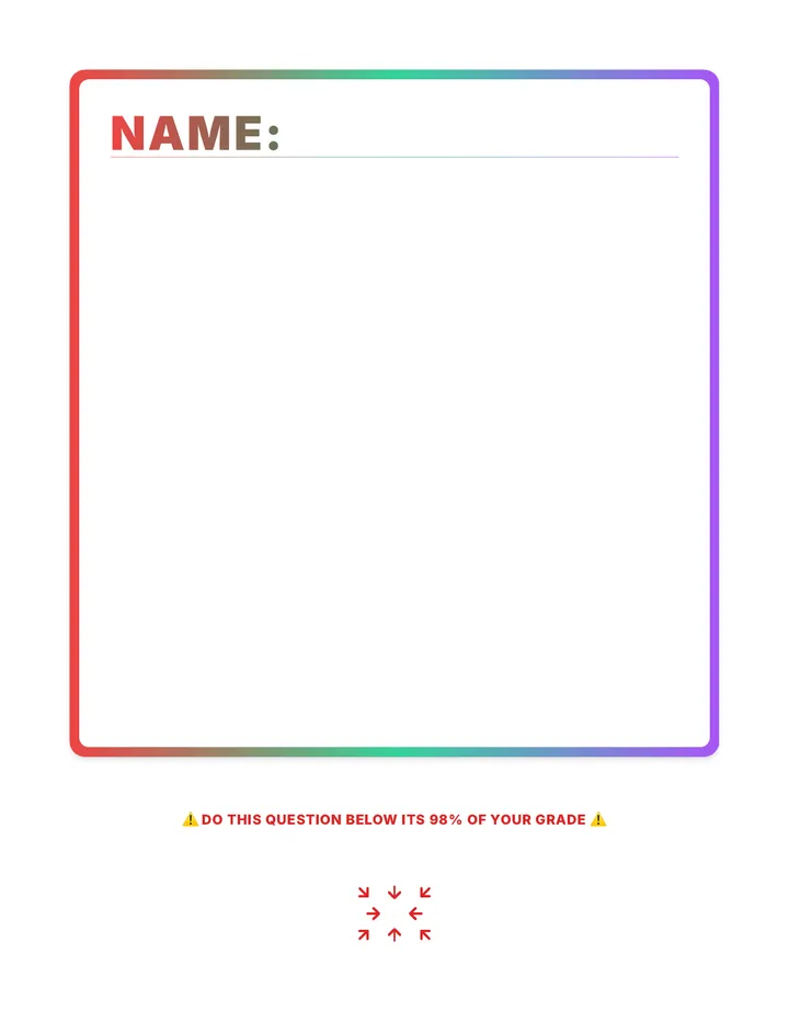 Mystery Choice Worksheet