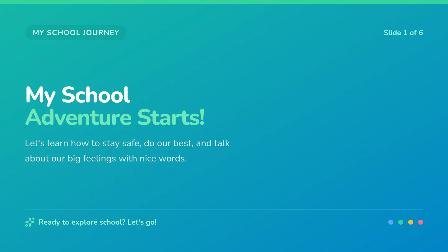 School Prep Slides
