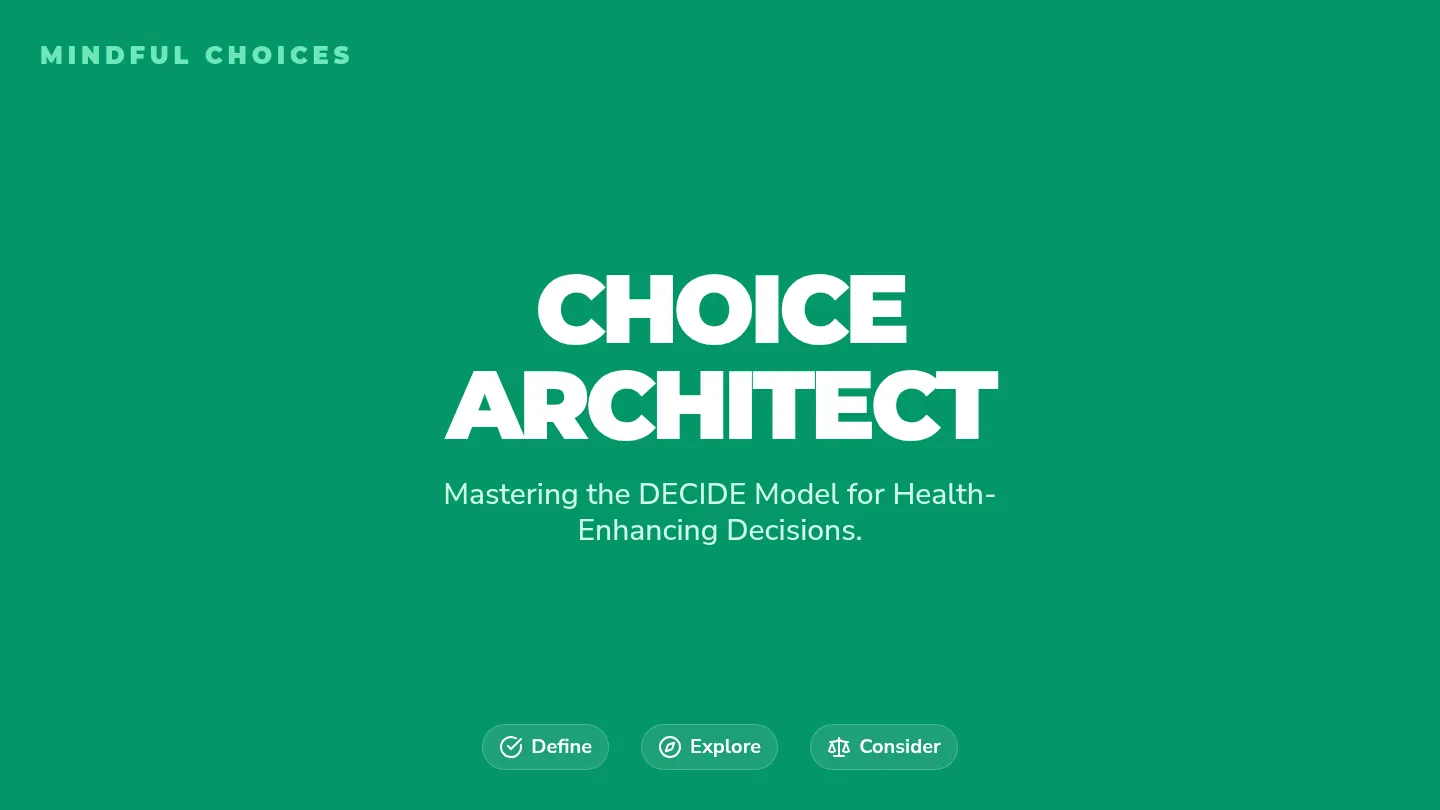 Choice Architect Slides