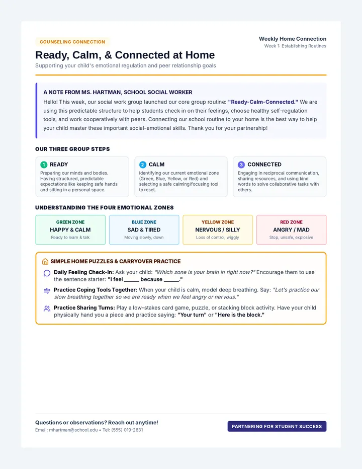 Counseling Home Guide