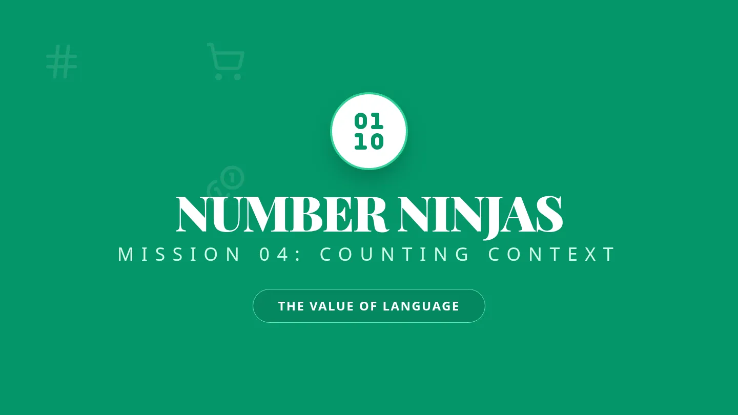 Number Ninjas Lesson Slides