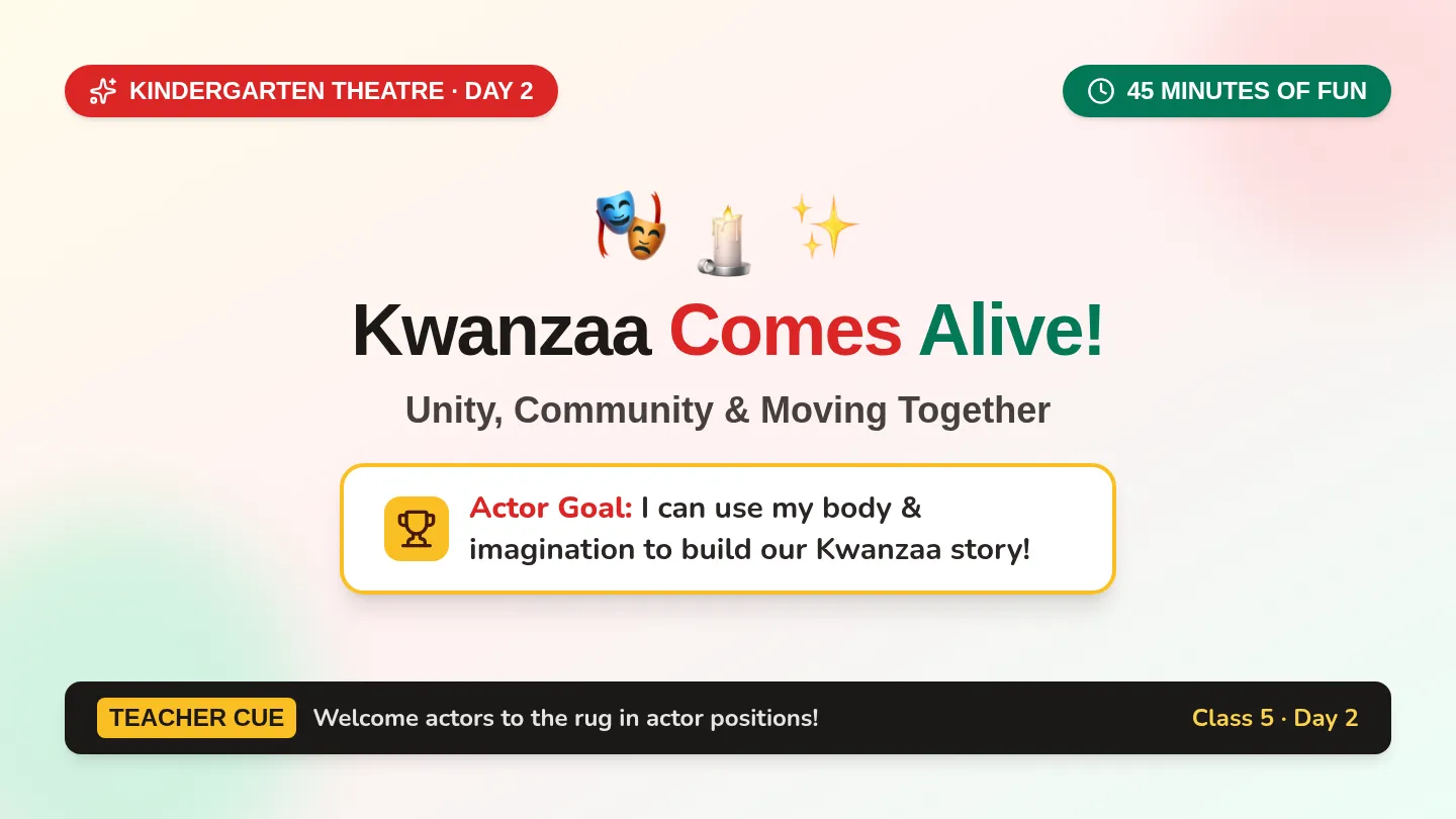 Kwanzaa Alive Slides