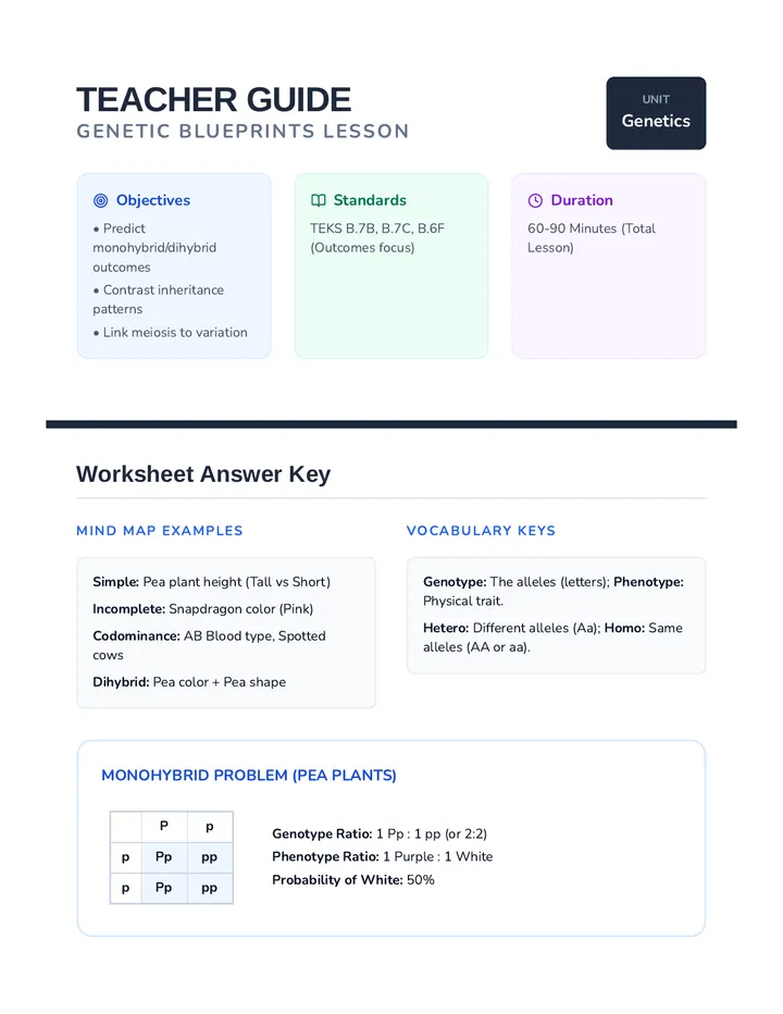 Blueprints Key Teacher Guide