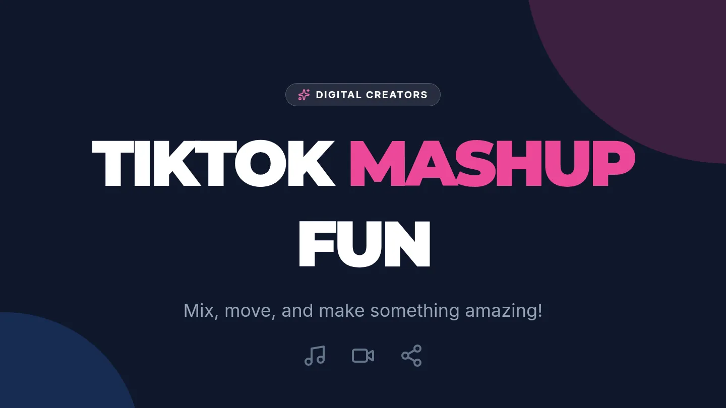 TikTok Mashup Fun Slides