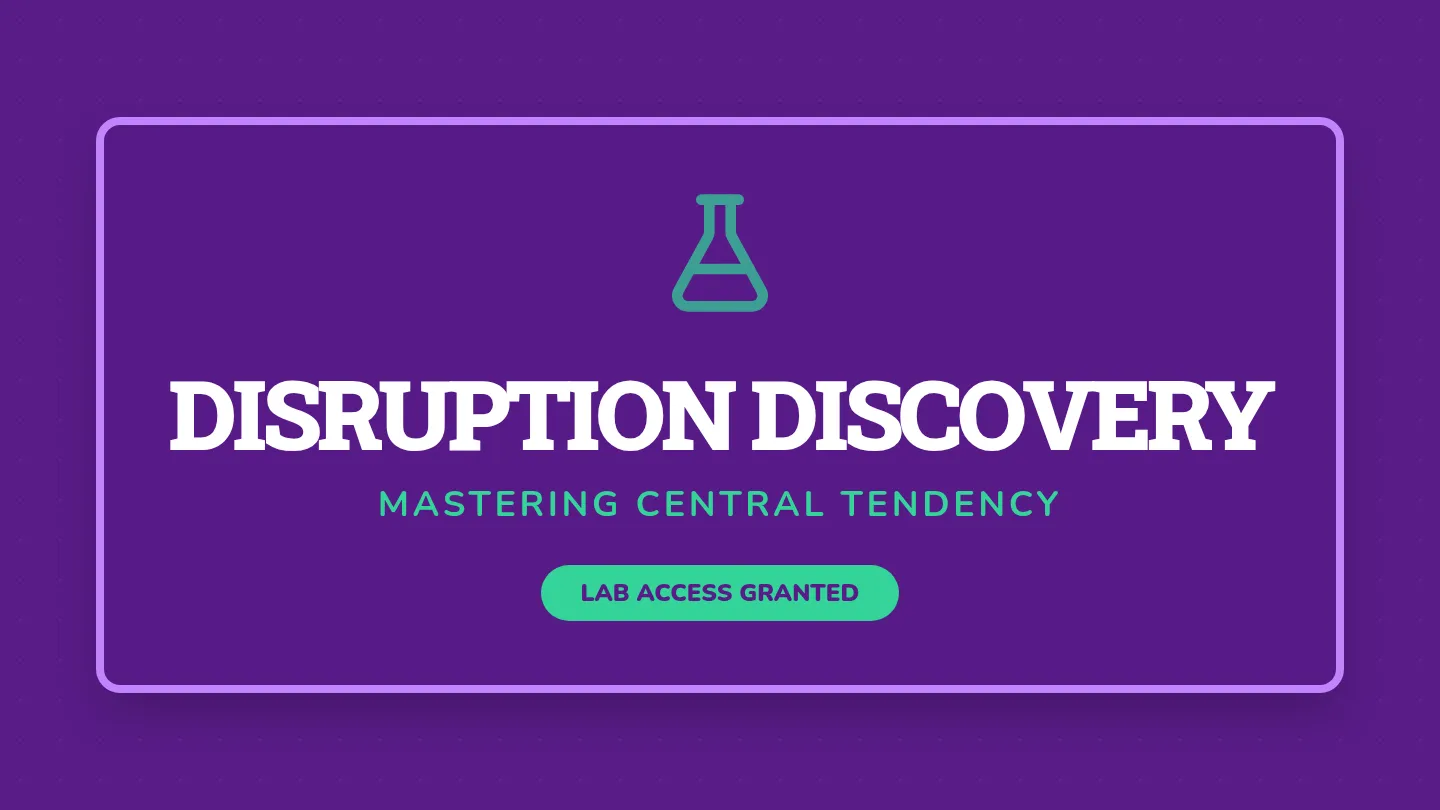 Disruption Discovery Slides