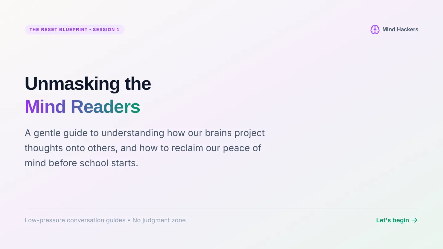 Mind Reading Slides