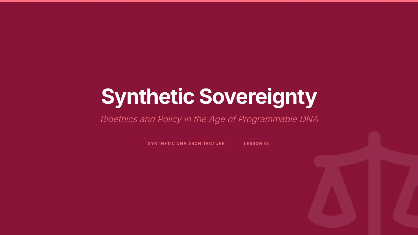 Synthetic Sovereignty Slides