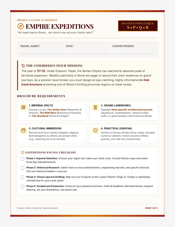 Empire Expeditions Project Guide