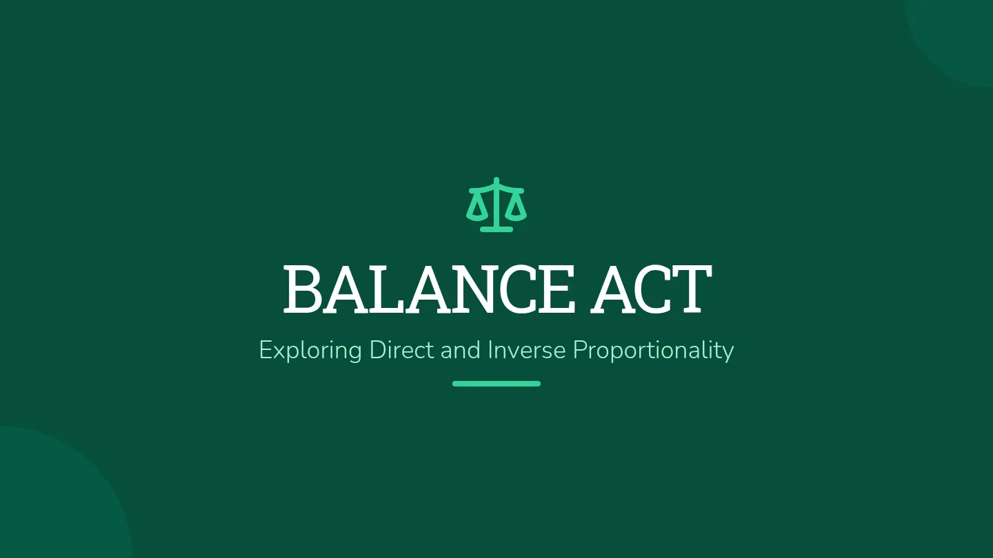 Balance Act Slides