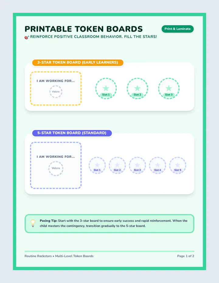 Token Board System