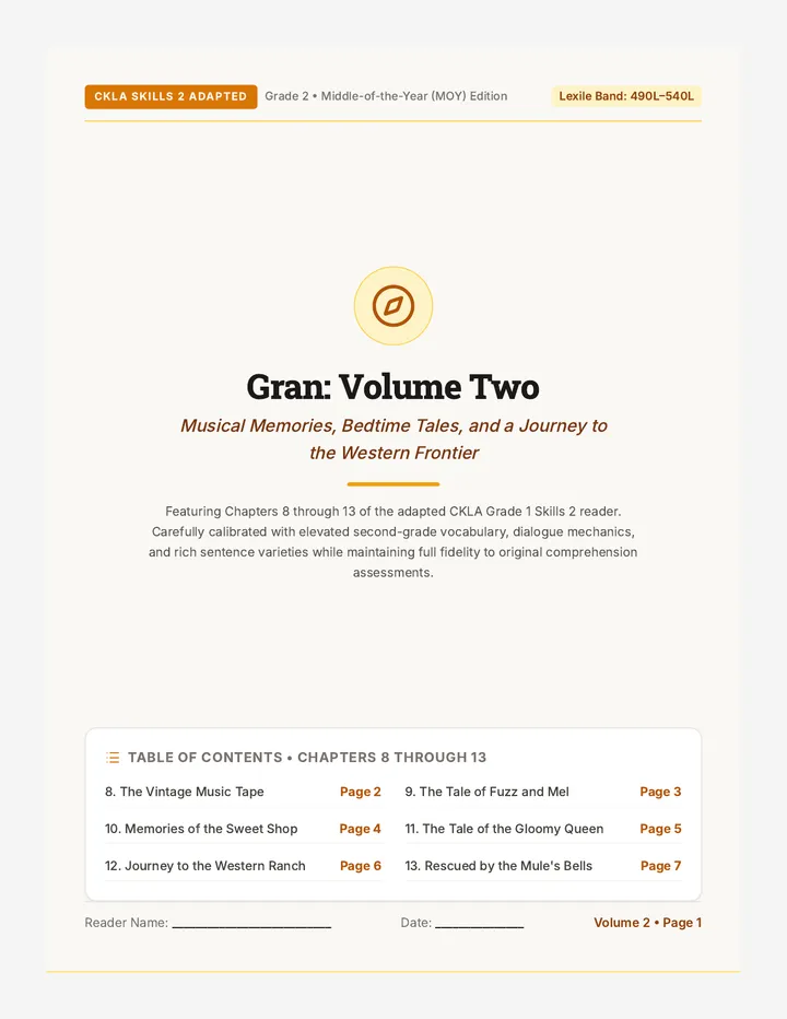 Gran Volume Two Student Reader