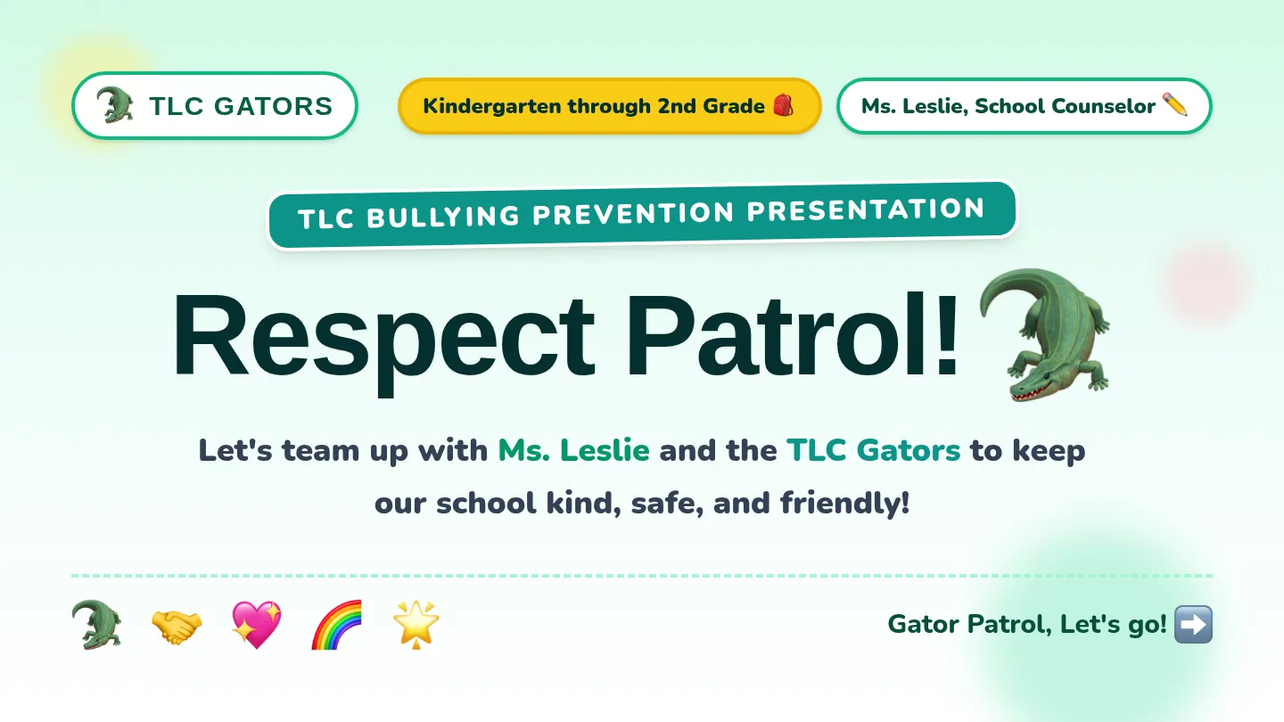 Respect Patrol Slides
