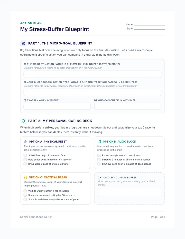 Launchpad Stress Buffer Worksheet